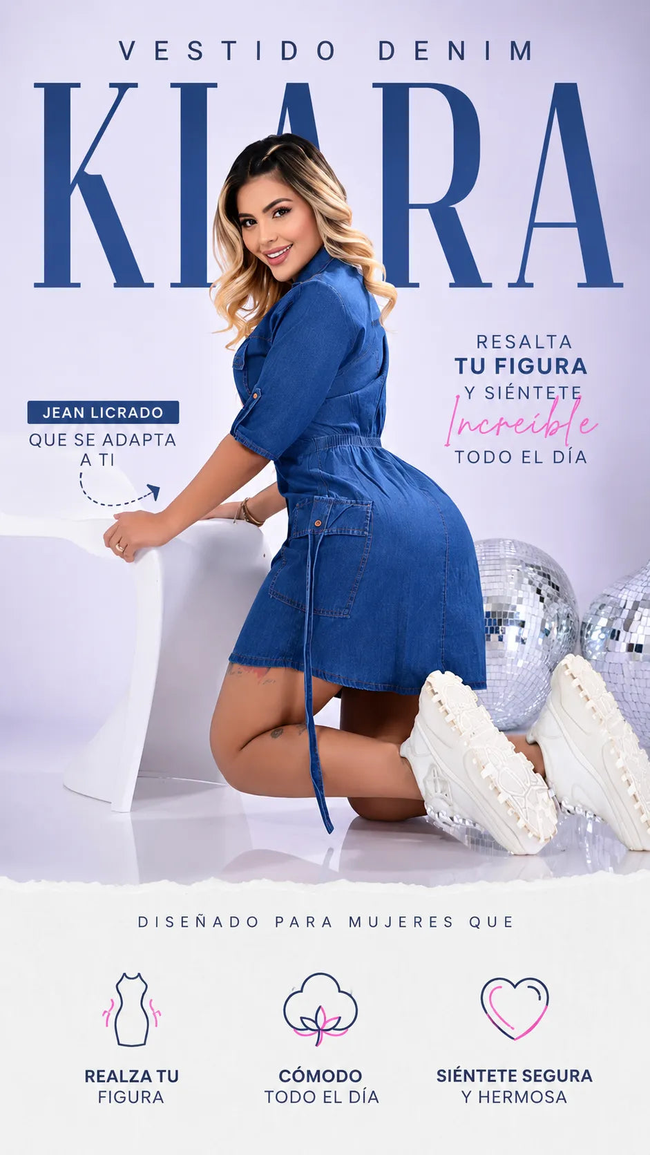 Vestido Denim Kiara
