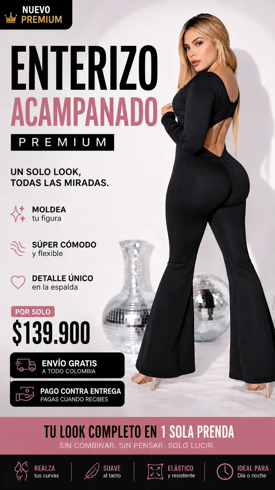 Jumpsuit Acampanado Premium